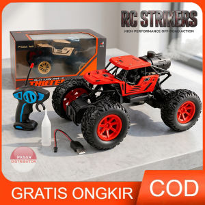 Mainan Anak RC STRIKERS ALLOY ROCK CRAWLER Remote Control Anak 1:18 RC