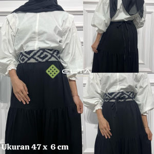 Obi belt tenun motive sarawak