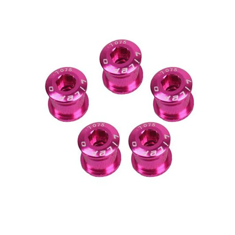 5Pcs/set Bike Chainring Bolts Single/Double/Triple Speed