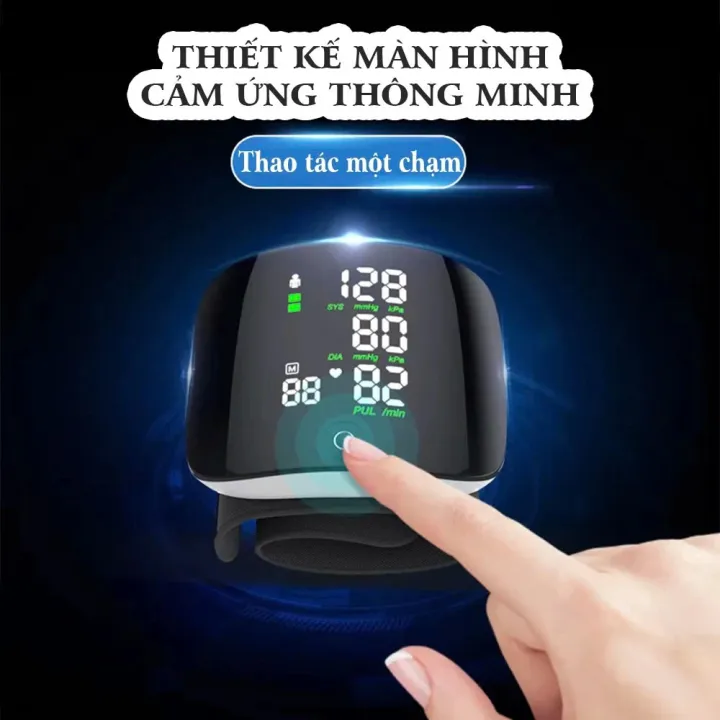 Máy Đo Huyết Áp Cổ Tay Nhịp Tim