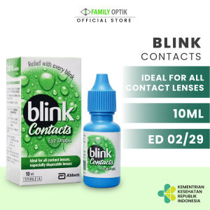 Blink Contact 10ml Eye Drops Tetes Softlens