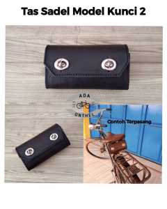 TAS SADEL SEPEDA ONTHEL - TAS MODEL KUNCI - TAS LONDON - TAXI TAS JOK KULIT ASLI TERMURAH