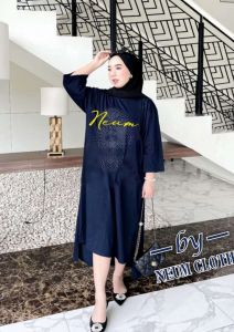 Baju dewasa wanita 2025 viral gamis long tunik kekinian bisa cod tunik atasan hijab tunik wanita remaja tunik cantik long tunik catton tebal lembut unik motif corak