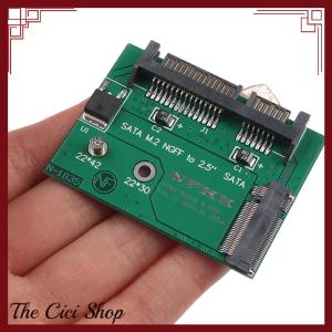 [The Cici Shop] M.2 NGFF ssd solid state hard disk to half high 2.5 inch sata3 adapter card