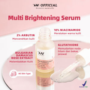 Histoire Naturelle Multi Brightening Serum 15ml - Serum Mencerahkan Wajah Hiperpigmentasi Bekas Jerawat
