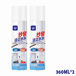 【Wholesale Price】No-Removal Foam Screen CleanerPenetrates Deep into Mesh to Dissolve Grime & Pollen