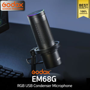 Godox Microphone EM68G RGB USB Condenser Microphone สำหรับ Live streame Video - รับประกันศูนย์ Godox Thailand 1 เดือน