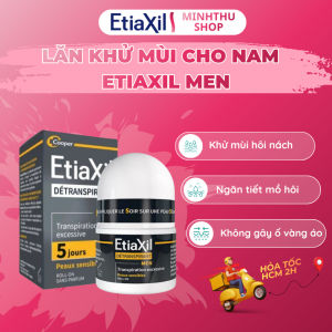 Lăn Khử Mùi Etiaxil Men - Giải Pháp Hiệu Quả Ngăn Đổ Mồ Hôi Dành Cho Nam - Chai 15ml