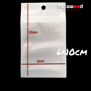 [100 PCS] Plastik Ziplock 7x10 Cm Plastik Packing Klip Putih Susu Kantong kedap udara Premium