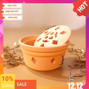 Bếp Xông Thảo Dược Gốm Đất Nung - Gốm Sứ Sân Vườn - GSSV