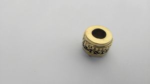 Ring pipa rokok alpaka once padudan model bulat alpaka emas