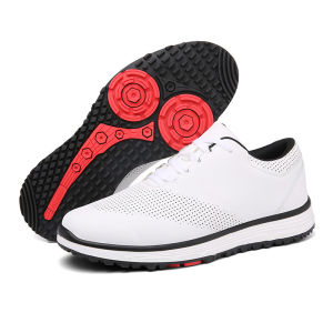AU2023 Mens casual stylish retro minimalist high-end outdoor golf shoes no spikes available in large sizes and a model