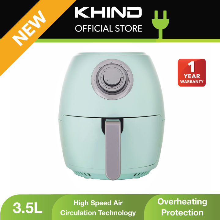 KHIND 3.5L Air Fryer ARF35 Lazada