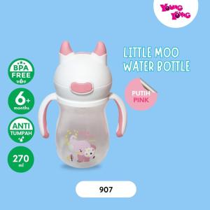 YOUNG YOUNG Little Moo BPA Free 270 ML Sippy Botol Minum Bayi Water Bottle Food Grade 907