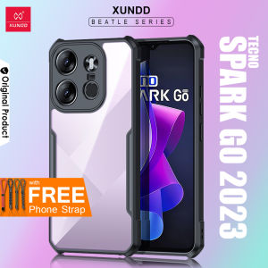 Xundd [Original] Beatle Clear Hybrid Shock Proof Armor Case for Tecno Spark Go 2023