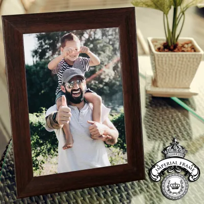 Bingkai Frame Figura Foto 6R 15x20cm ( Hitam / Putih / Merah / Biru / Coklat )
