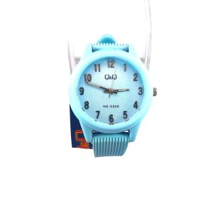 Q&Q Analog Light Blue Resin Strap Watch (VS13J006Y)