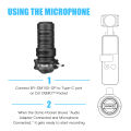 BOYA BY-DM100-OP Digital CondenserPlug and play Microphone for DJI OSMO™ Pocket. 