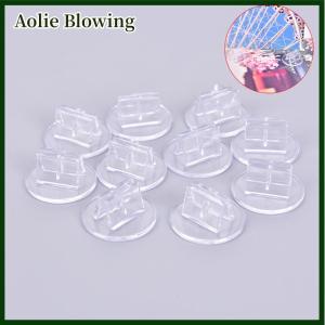 Aolie 10 Pcs Plastic Cards Stand Unique Transparent Props for Paper Board Games Cards