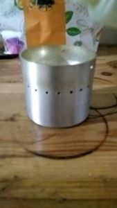 kompor burner mini spirtus/alkohol 6.3 cm..terlaris lebih tebal