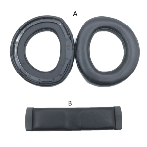 Noise Isolating Headband Cushion Replacement Ear Muff Earpads Lambskin for HD800 HD800S Headphone