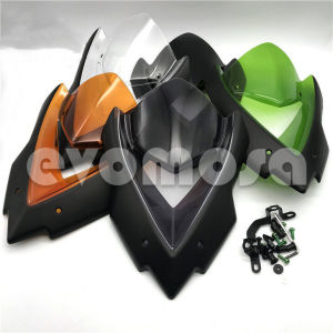 ที่เบนทางลมบังลมกระจกรถจักรยานยนต์สำหรับ Kawasaki Z1000 2014 2015 2016 2017 2018 2019 Z-1000 Z 1000ฟองคู่