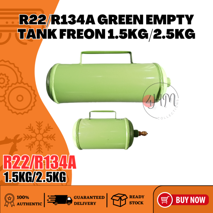 4HMC HIGH QUALITY R22/R134A GREEN EMPTY TANK FREON FOR REFRIGERANT 1