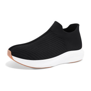 XueChur Breathable sports shoes for men summer mesh walking shoes leisure socks soft-soled comfortable Men Sneakers 39-45