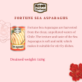 Ocean Treasures 三珍海味-Fortune Baby Abalone 425g (8P, DW: 180g) x 1 + Sea Asparagus 425g x 1 + Pacific Clams 425g x 1. 