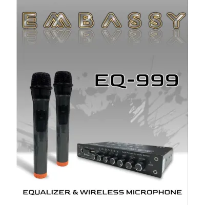 Parametrik preamp Embassy EQ-999 Bluetooth