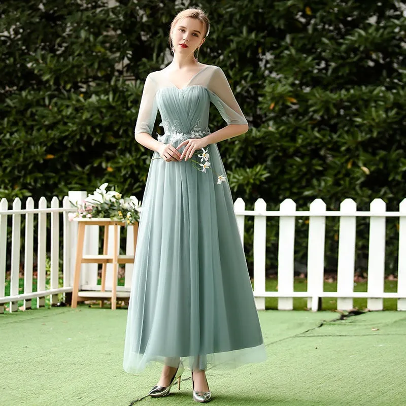 Limited stock】 XYMS Bridesmaid Dress Bridesmaid Evening Dress
