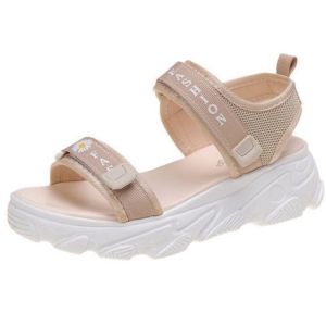 Sandal Sendal Sndal Sedal Swndal Saldal Sendak Sndal sabdal sendl Gunung outdoor Indoor Wedges Anak Remaja Dewasa Wanita Perempuan Cewe Cewek Cwe cwek 2 Tali Strap Flower Bunga Fashion Korea Style Santai Jalan Jalan Kondangan Soll Empuk Terbaru Kekinian