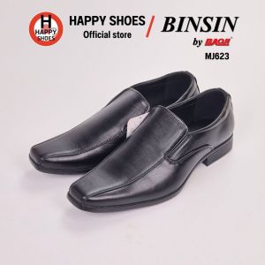 [🥇ของแท้100%🚚ส่งเร็ว🔢เบอร์39-45] BINSIN by BAOJI รุ่น MJ623 รองเท้าโลฟเฟอร์ รองเท้าคัทชูหนังชาย รองเท้าทางการชาย