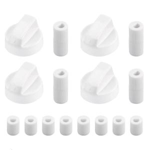 Professional Repair Knobs Replacement Electric Knob Stove Control Knob with Adapter Easy Installation Accessories