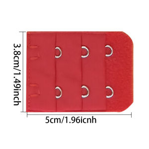 3PCS Women Useful Bra Black White Beige Extenders Strap Extension 3 Rows 2 Hooks Adjustable Belt Buckle Accessories DIY
