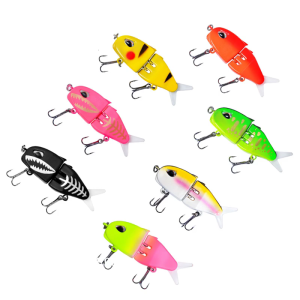 Fishing Lures Multiple Sections Baits Fishhooks Saltwater 3D Artificial Fishing Lures Swimbait Wobblers Fishing Tackle