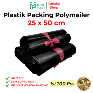 Plastik Polymailer 25x50 cm isi 100 pcs Packing Online Shop Kantong