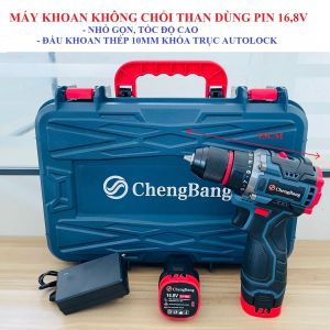 SV Máy khoan không chổi than dùng pin 144V - 168V đầu khoan autolock 10mm