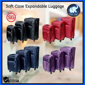 Soft Case Luggage Expandable 20 Inch 24 Inch 28 Inch Luggage