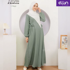 Ellin Hijab Azkia Dress Gamis Wanita Lady Cruz Electra