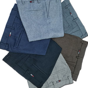 Celana Kantor Slimfit Pria Empuk dan Agak Elastis / Celana Kerja Pria / Celana Bahan / Celana Kantor