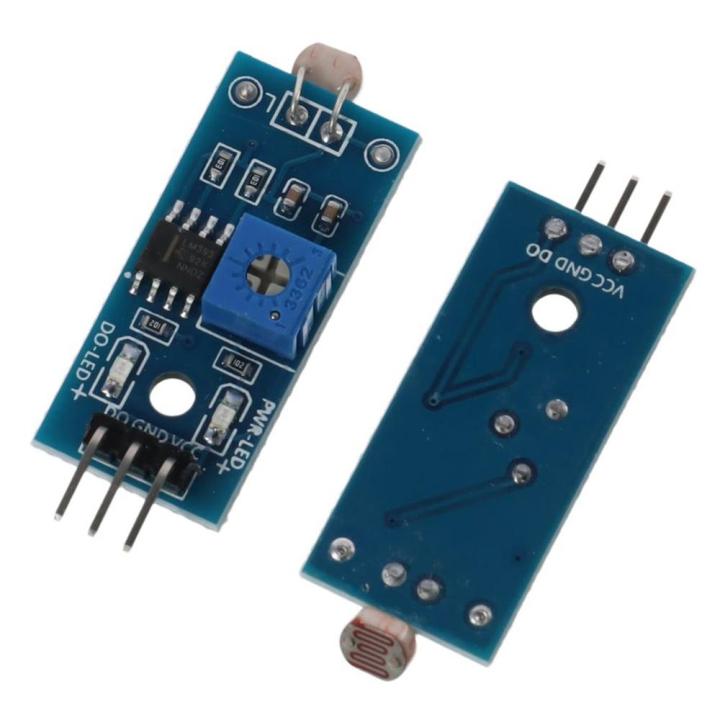 SENATOR SHINY29SE1 10pcs 5MM LDR Photosensitive Sensor Module Resistor ...