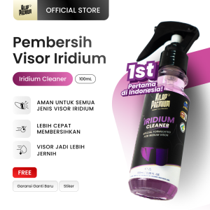 Kilap Premium - Iridium Cleaner | Pembersih Visor Iridium Aman Car