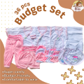 BEST SELLER!! 36pcs Budget Set | Newborn Infant Baby Clothes | 0-6mos Barubaruan Newborn Set | Bliss Baby Stuff. 
