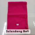 Selendang Bali Senteng Murah 2,4 Meter Selendang Sifon Hycon Ikat Pinggang Kebaya Bali. 