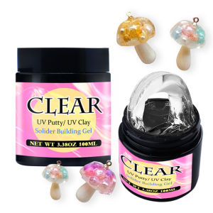 Clear Transparent UV Putty Clay 100g Resin Jewelry Making UV Sunlight Cure Versatile Adhesive Beginner Build DIY Crafts