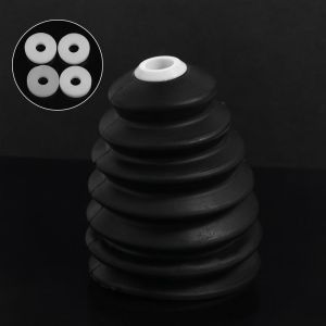 COUPLECOL Rubber Band Semitransparent Hole Punching Power Tool Accessories Drill Bit Cover Power Tool Parts Impact Hammer Dustproof Device Drill Dust Collector Electric Drill Dust Cover