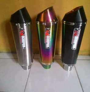 Knalpot Racing SC Project Full Stainless Silincer Only