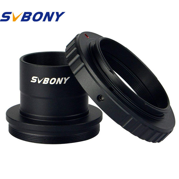SVBONY T2 T Ring Adapter and T Adapter inches for Canon EOS and nilkon  cameras Standard EF Lenses and Telescope Camera Astrophotography  Accessories