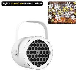 X MOM BABY LED ความละเอียดสูง ไฟโปรเจคเตอร์คริสต์มาส ยูเอสบี รูปแบบที่ชัดเจน ไฟ LED คริสต์มาส แบบพกพา ทั่วไป โปรเจคเตอร์เกล็ดหิมะคริสต์มาส สำหรับการตกแต่งคริสต์มาส